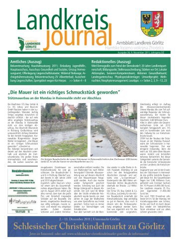 Landkreisjournal Nr. 036/2011