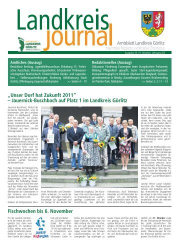 Landkreisjournal Nr. 035/2011