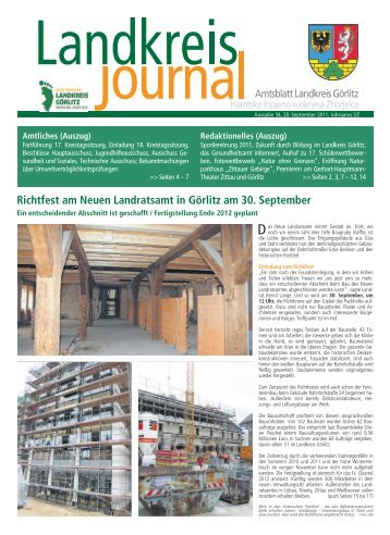 Landkreisjournal Nr. 034/2011