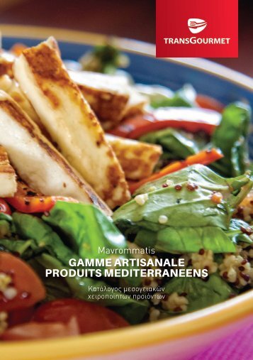 Gamme artisanale de produits méditerranéens Mavrommatis
