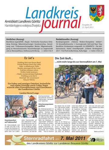 Landkreisjournal Nr. 029/2011