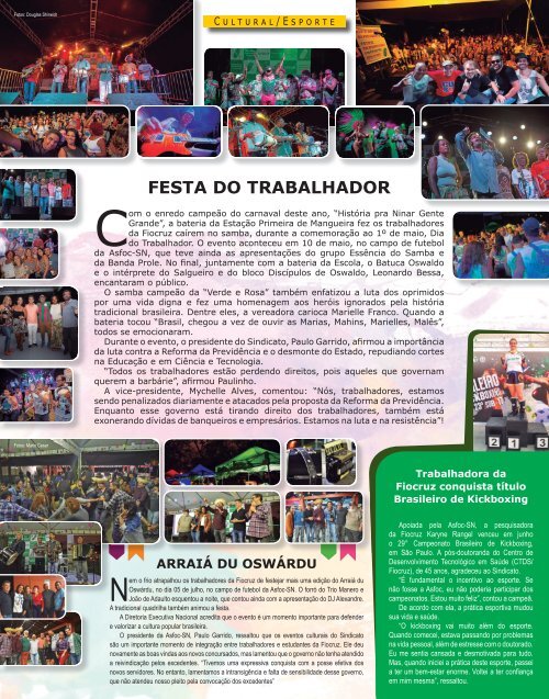 JORNAL ASFOC-SN EDIÇÃO JULHO DE 2019