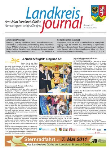 Landkreisjournal Nr. 027/2011