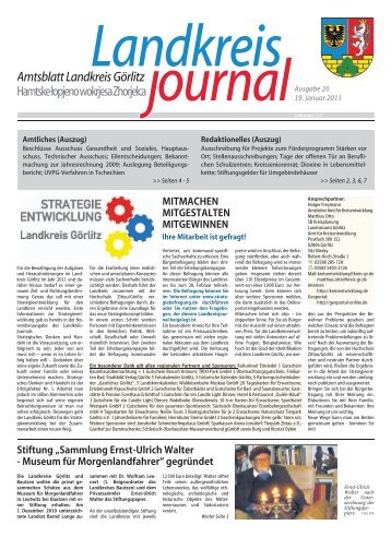 Landkreisjournal Nr. 026/2011