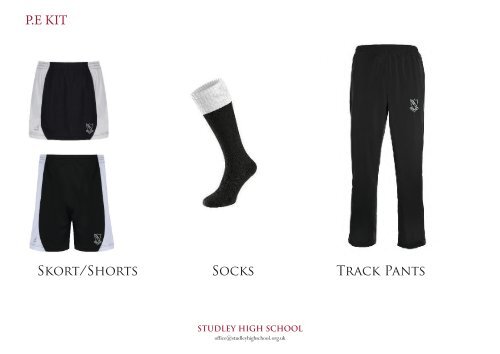 Studley High School Uniform Guide