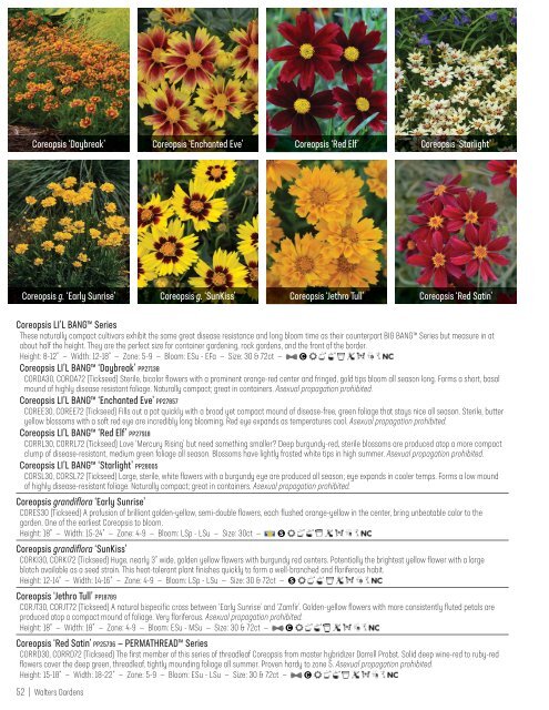 2019-2020 Walters Gardens Catalog