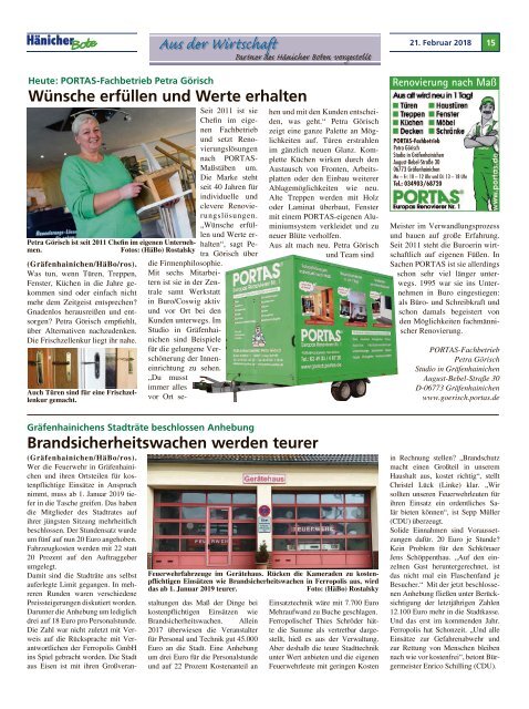 Hänicher Bote | Februar-Ausgabe 2018