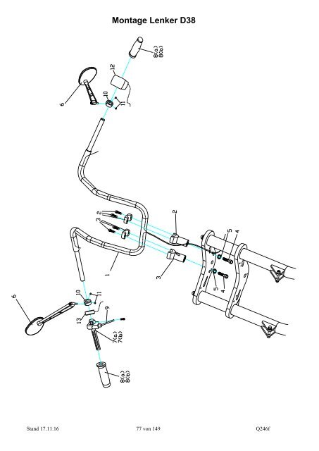 Ersatztelliste Muscle 1,5 L