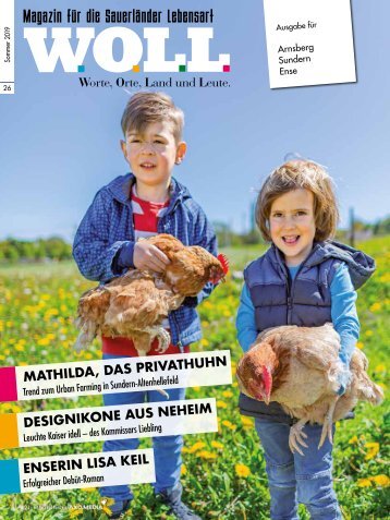 WOLL Magazin Arnsberg, Sundern, Ense Sommer 2019