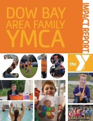 Dow Bay Area Family YMCA 2018 Community Impact Report