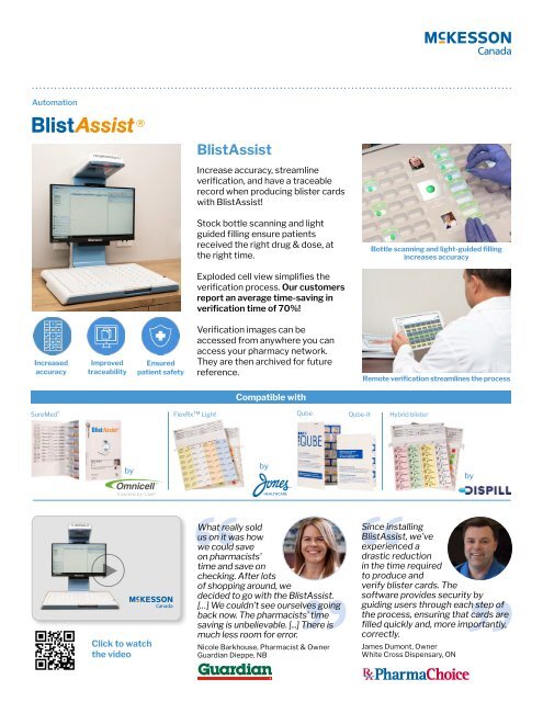 Blister Technology - BlistAssist