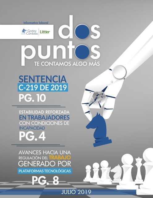  Dos:Puntos - Informativo Laboral Godoy Córdoba - Julio 2019