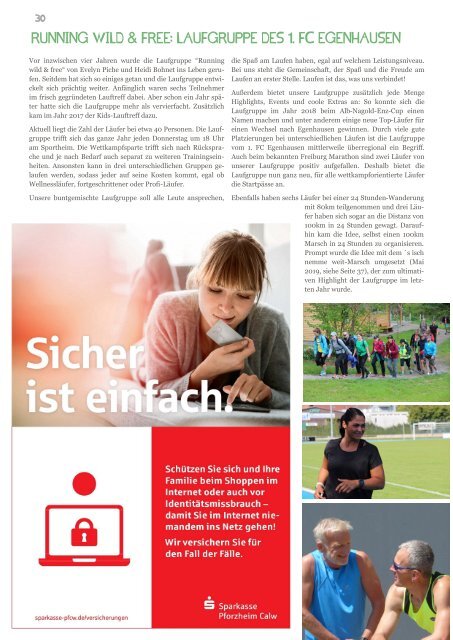 YELLOW | Vereinszeitung 1. FC Egenhausen Juni 2019