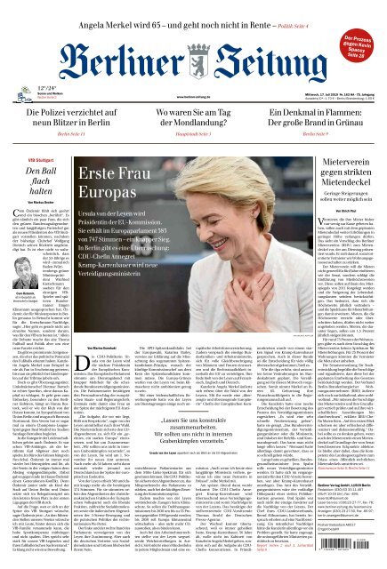 Berliner Zeitung 17.07.2019