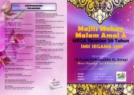 Buku Aturcara Majlis Makan Malam 2019