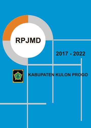RPJMD KABUPATEN KULON PROGO 2017-2022