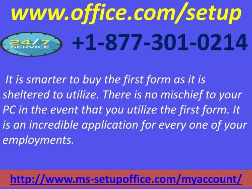 The most effective method to Get Benefit of Office.com/myaccount utilization