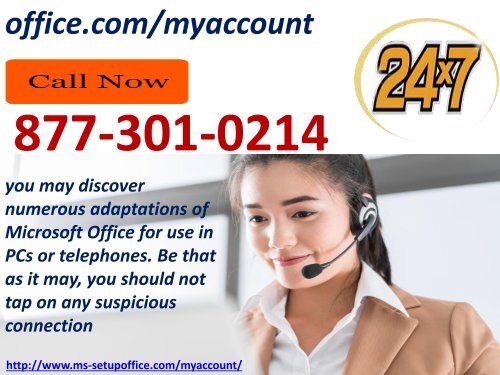 The most effective method to Get Benefit of Office.com/myaccount utilization