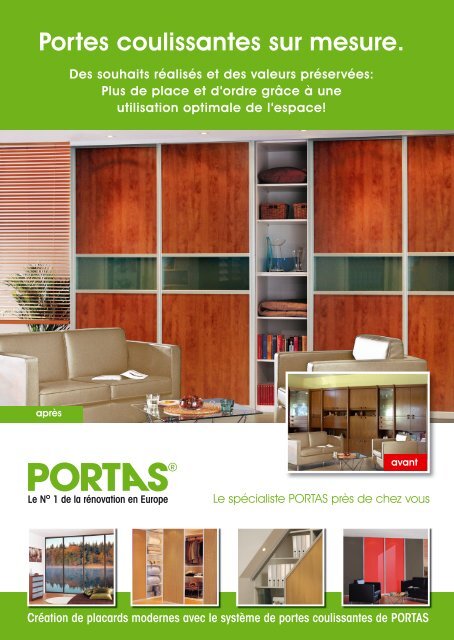 Catalogue portes coulisantes