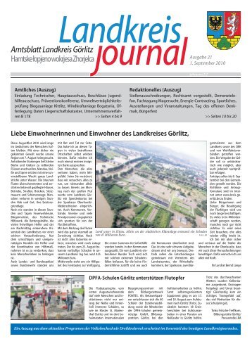 Landkreisjournal Nr. 021/2010