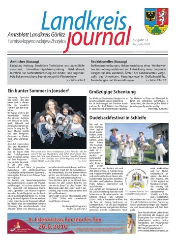 Landkreisjournal Nr. 018/2010