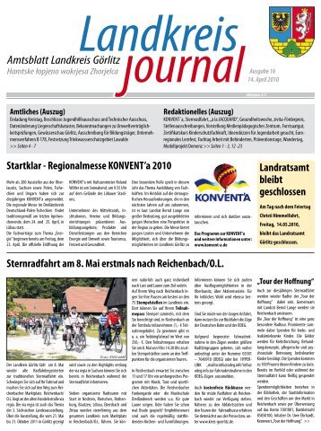 Landkreisjournal Nr. 016/2010