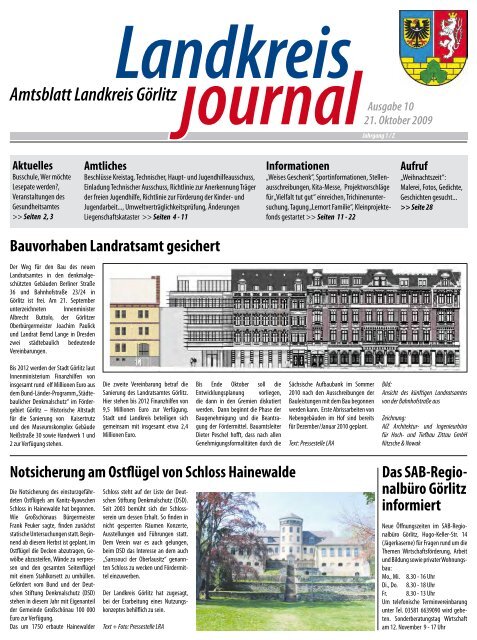 Landkreisjournal Nr. 010/2009