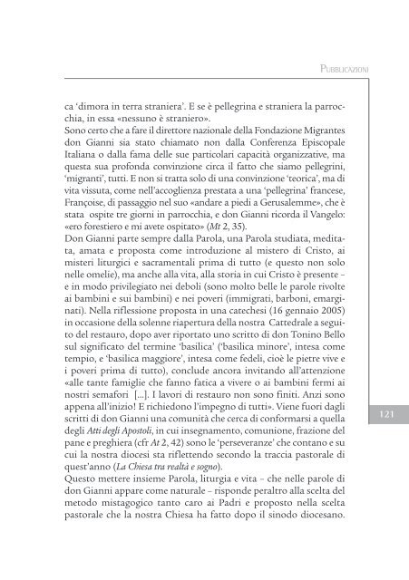 Bollettino Diocesano Gennaio-Marzo 2019