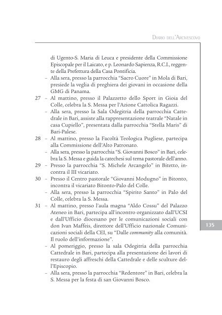 Bollettino Diocesano Gennaio-Marzo 2019