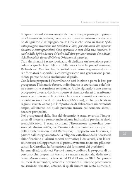 Bollettino Diocesano Gennaio-Marzo 2019