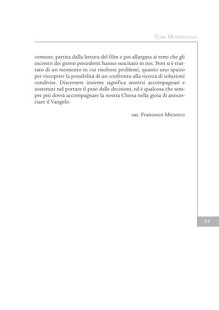 Bollettino Diocesano Gennaio-Marzo 2019