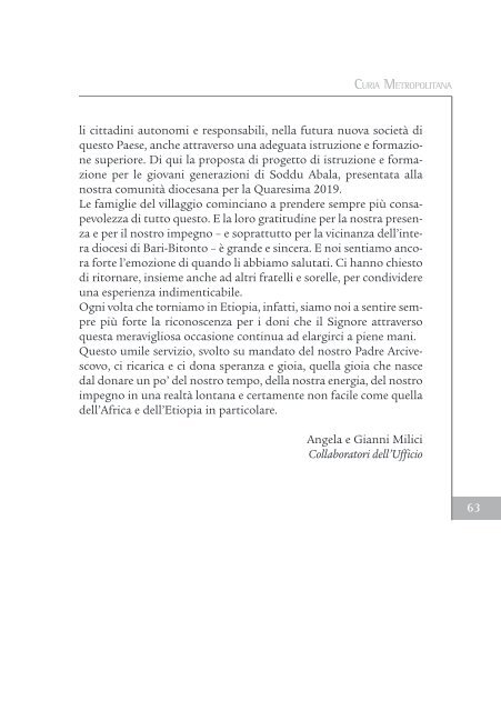 Bollettino Diocesano Gennaio-Marzo 2019