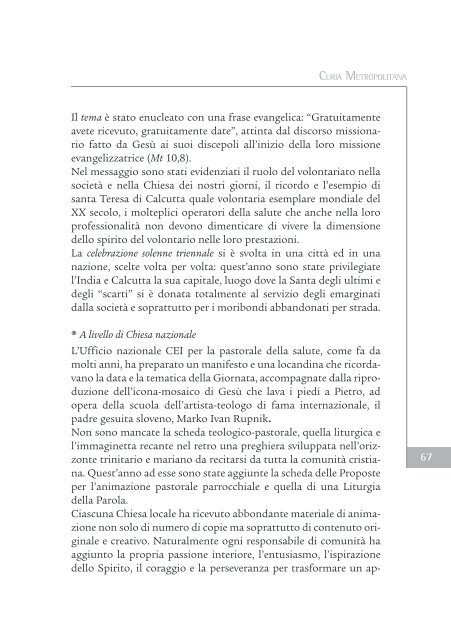 Bollettino Diocesano Gennaio-Marzo 2019