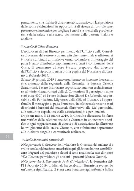 Bollettino Diocesano Gennaio-Marzo 2019