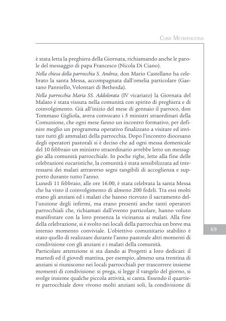 Bollettino Diocesano Gennaio-Marzo 2019