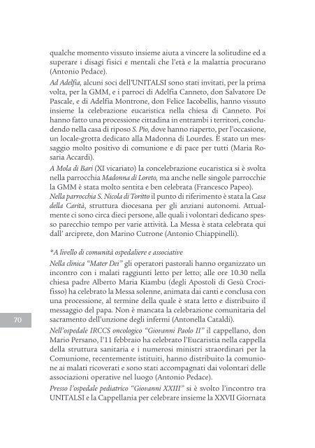 Bollettino Diocesano Gennaio-Marzo 2019
