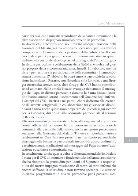 Bollettino Diocesano Gennaio-Marzo 2019