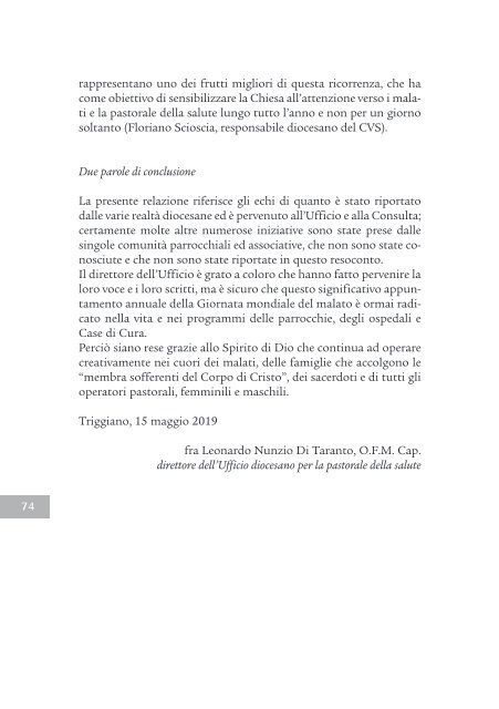 Bollettino Diocesano Gennaio-Marzo 2019