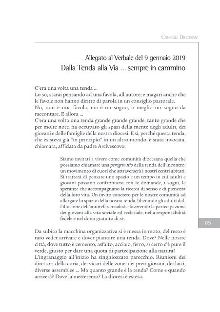 Bollettino Diocesano Gennaio-Marzo 2019