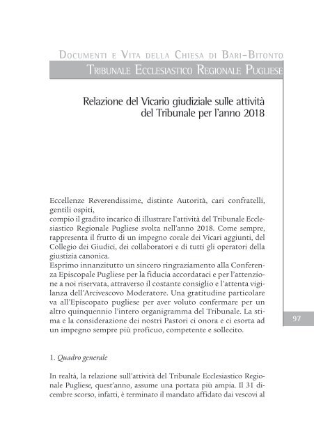Bollettino Diocesano Gennaio-Marzo 2019
