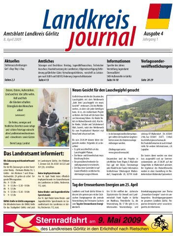 Landkreisjournal Nr. 004/2009
