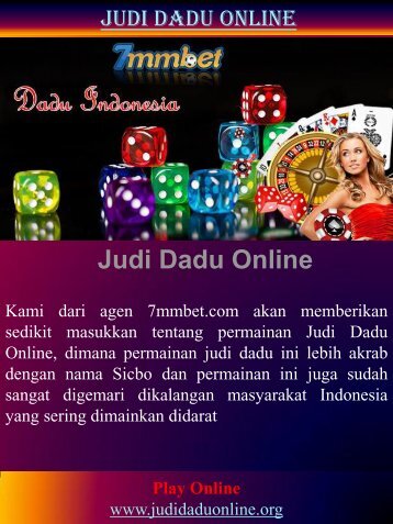 Judi Dadu Online