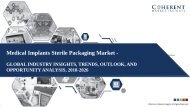 Medical Implants Sterile Packaging Market 2017 | Industry Growth, Size, Outlook, 2025