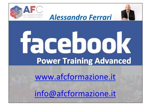 Advanced Facebook Power Training 2017