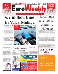 Euro Weekly News - Axarquia 18 - 24 July 2019 Issue 1776