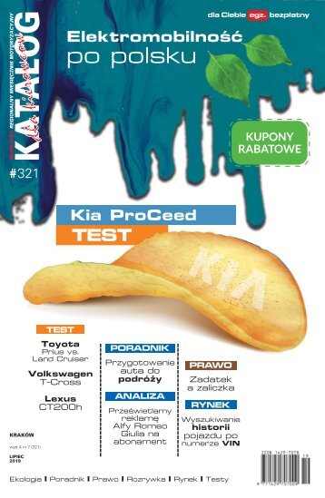 KATALOG dla kierowców #321 07/2019