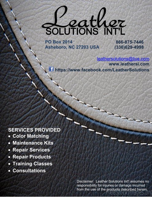 Leather Solutions International