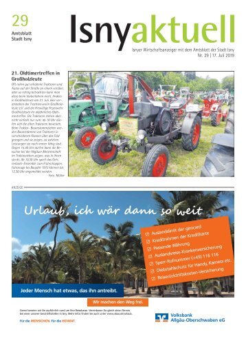 Isny Aktuell 17.07.2019