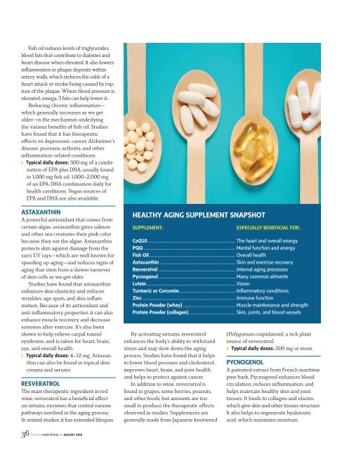 Better Nutrition August 2019