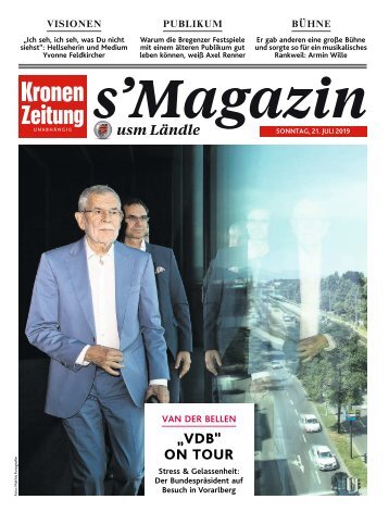 s'Magazin usm Ländle, 21. Juli 2019